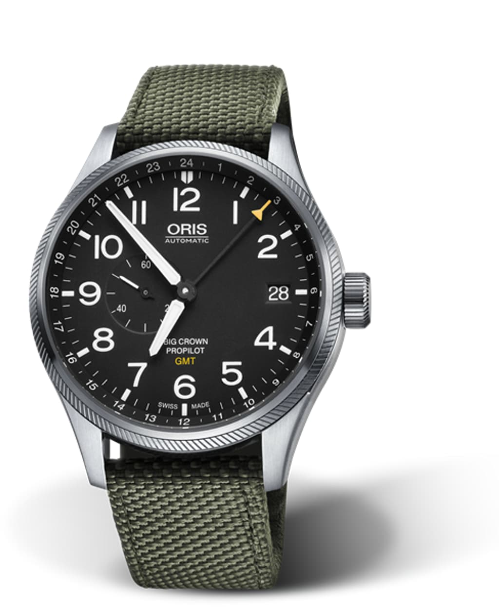 Vertical image of  Big Crown ProPilot GMT, Small Second